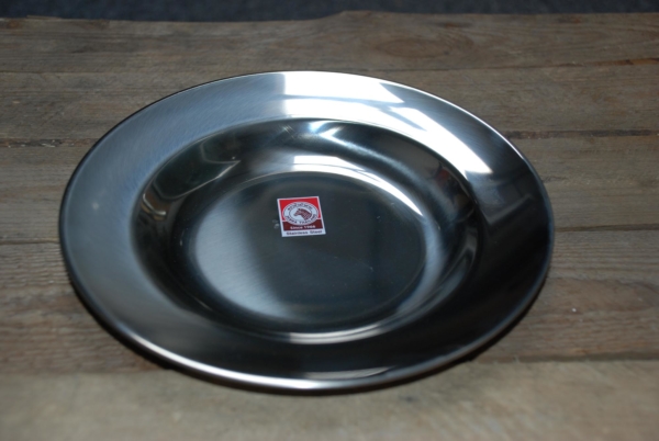 Assiette en Inox