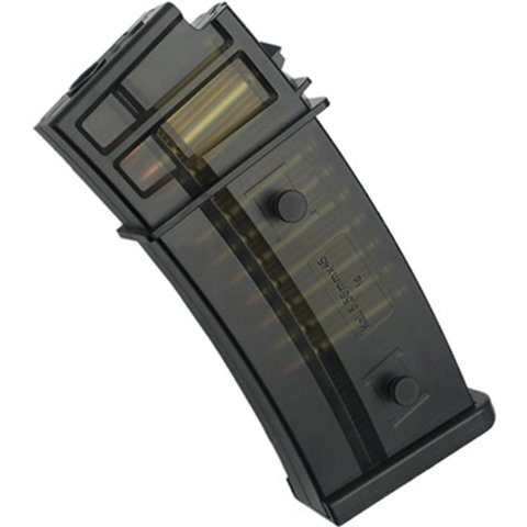 Pack de 5 chargeurs Noir 50 coups pour G36 séries - King Arms