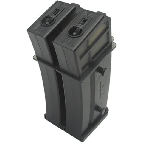 Pack de 5 chargeurs Noir 50 coups pour G36 séries - King Arms