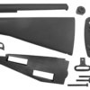 Crosse fixe + tube pour M4 / M16 Noir - King Arms