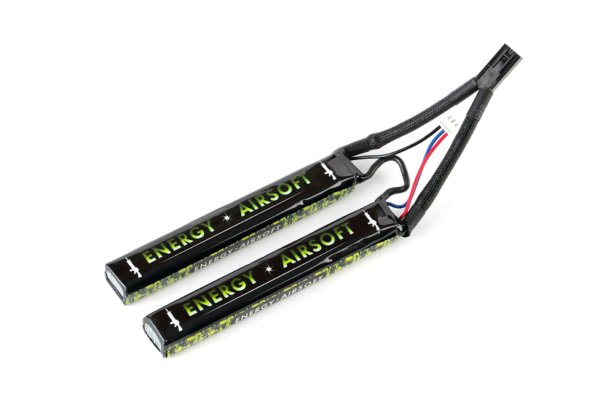 Batterie LiPo 11,1v 2400mah 25c double stick solo12 - energy airsoft