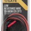 Lot de 2 câbles basse résistance - GATE