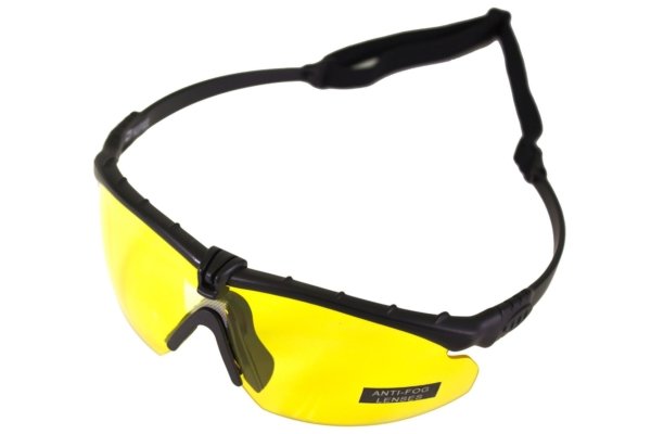 Lunettes Battle Pro Thermal Noir/Jaune avec insert - Nuprol Lunettes Battle Pro Thermal Noir/Jaune avec insert - Nuprol