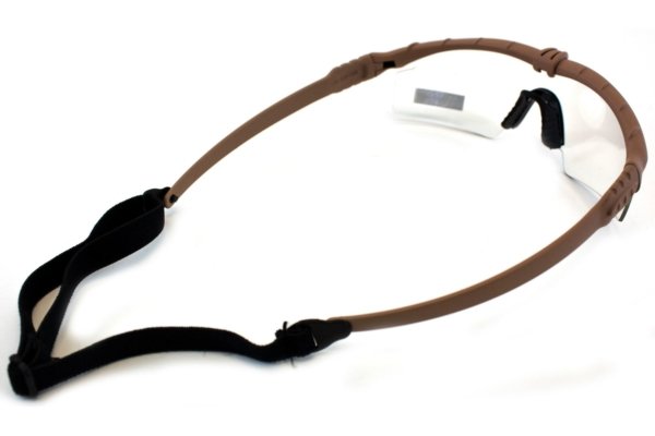 Lunettes Battle Pro Thermal Tan/Clear avec insert - Nuprol