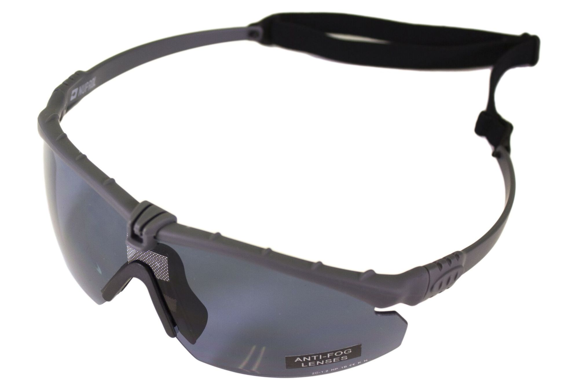 Visière De Combat Balistique Nuprol - Certifiée EN166 - Protection Oculaire Pour Airsoft - Verre Traité Anti-rayure Et Anti-buée