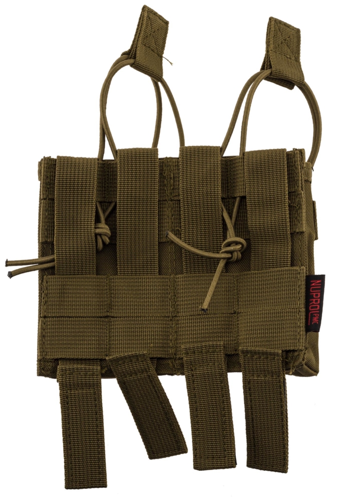Pochette pmc fermée double chargeur M4 Verte np - Comet Airsoft