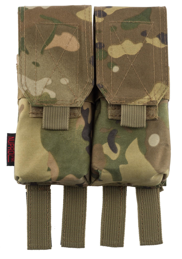 Pochette pmc fermée double chargeur M4 camo np