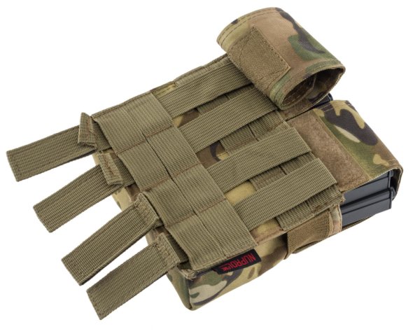 Pochette pmc fermée double chargeur M4 camo np