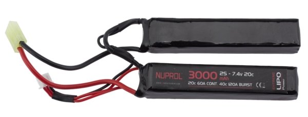 Batterie LiPo 7,4 v 3000 mah nunchuck 20 c