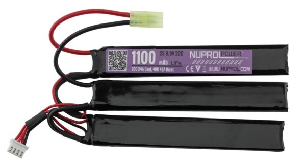 Batterie Li-Fe power 9,9 v 1100 mah 20 c nunchunck