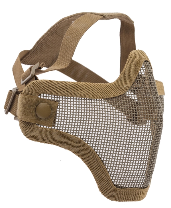 Bas de masque grillage v1 - tan