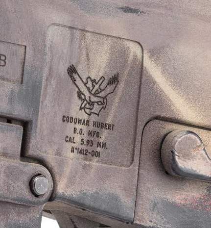 Rep AEG Hubert . 14 commando - BO manufacture Rep AEG Hubert . 14 commando - BO manufacture