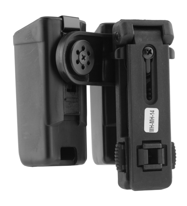 Porte chargeur pivotant double 2 chargeurs 9mm Porte chargeur pivotant double 2 chargeurs 9mm