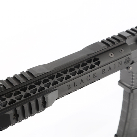 AEG Black Rain Ordnance CQB noir mosfet 1,4j - KING ARMS AEG Black Rain Ordnance CQB noir mosfet 1,4j - KING ARMS