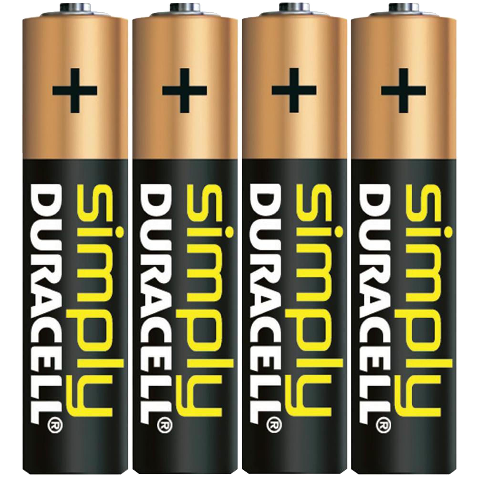 Piles Alcalines Aaa Lr Volt Duracell Comet Airsoft