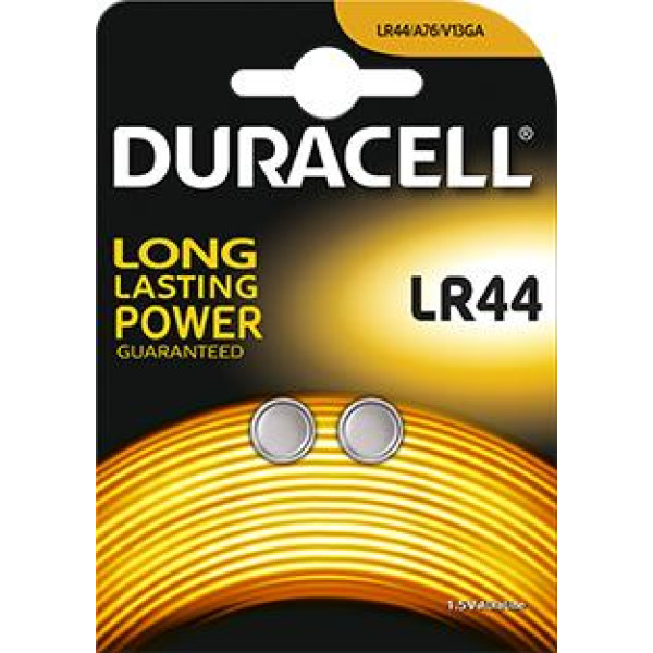 Piles LR44 1,5 volt - Duracell