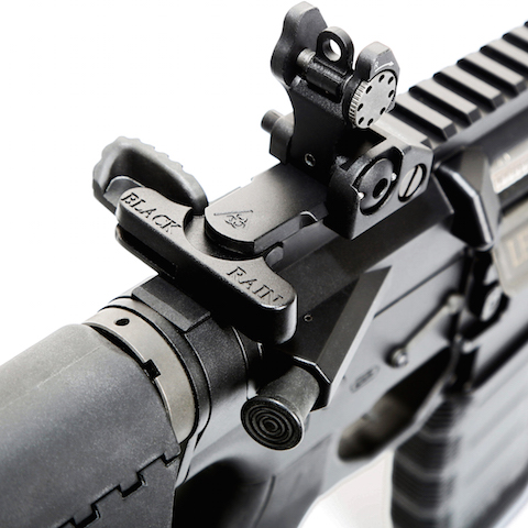 AEG Black Rain Ordnance CQB noir mosfet 1,4j - KING ARMS AEG Black Rain Ordnance CQB noir mosfet 1,4j - KING ARMS