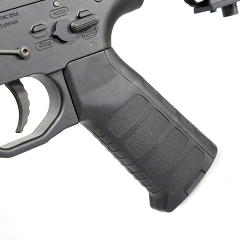 AEG Black Rain Ordnance CQB noir mosfet 1,4j - KING ARMS AEG Black Rain Ordnance CQB noir mosfet 1,4j - KING ARMS