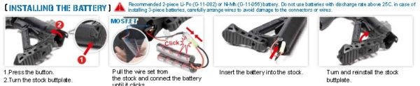 Réplique AEG cm16 SRS Mosfet - G&G