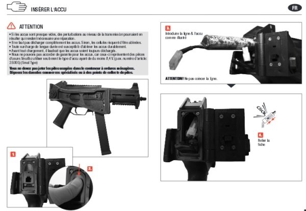 Réplique H&K UMP 45 Sportline pack complet AEG