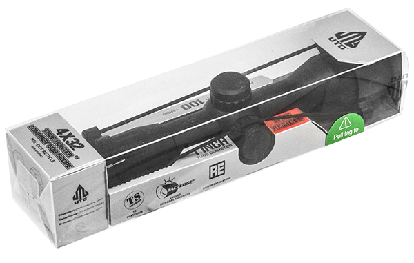Lunette de tir tactique compacte Mildot 4 x 32 mm Lunette de tir tactique compacte Mildot 4 x 32 mm