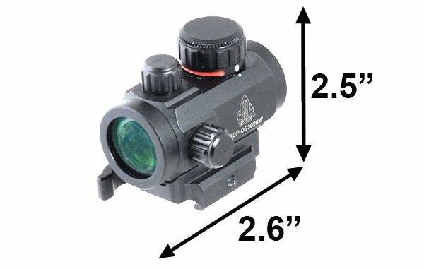 Point rouge ou vert UTG 2,6'' ITA CQB Micro Dot
