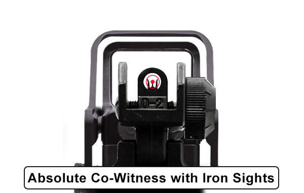 Visée holographique 3.9 inch cercle Rouge & Vert - UTG Visée holographique 3.9 inch cercle Rouge & Vert - UTG