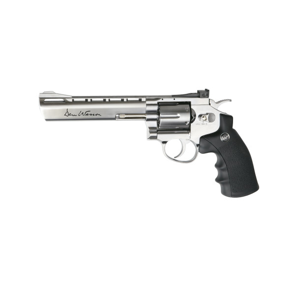 Réplique revolver Dan wesson 6 pouces Silver Low Power