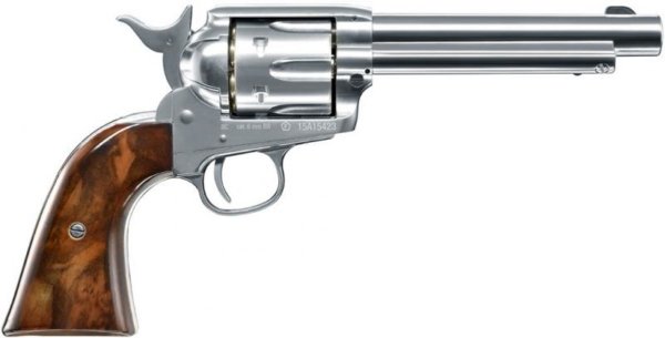 Réplique revolver LEGENDS WESTERN COWBOY Silver Co2