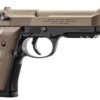 Réplique Beretta M92 A1 Tactical noir/tan avec silencieux