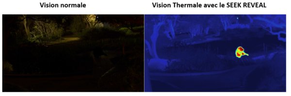 Caméra thermique Seek 36 cam pour Android (ex SE120)