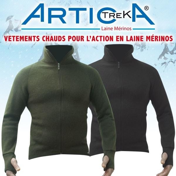 Veste Artica Trek 400 g mérinos Veste Artica Trek 400 g mérinos